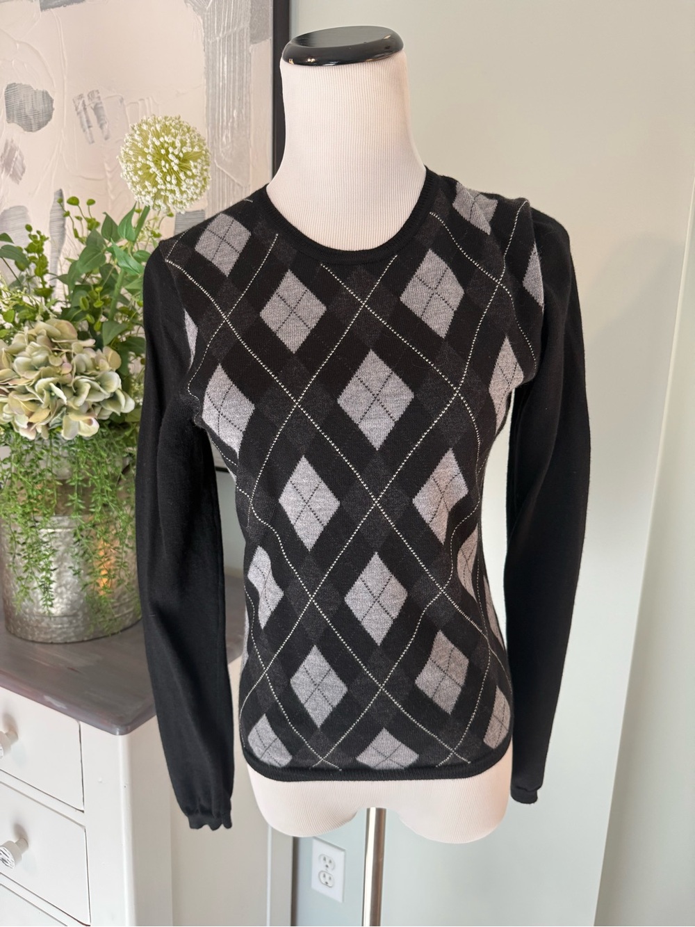 Brooks Brothers Merino wool sweater New
